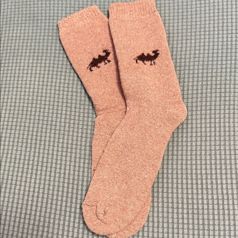 Camel Design Termo Socks New 85% Camel Wool Size M-L